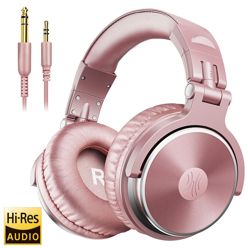 Oneodio Pro 10 Headphones - ANC TWS Noise Cancelling HiFi Stereo Dynamic DJ Studio Monitor Headset