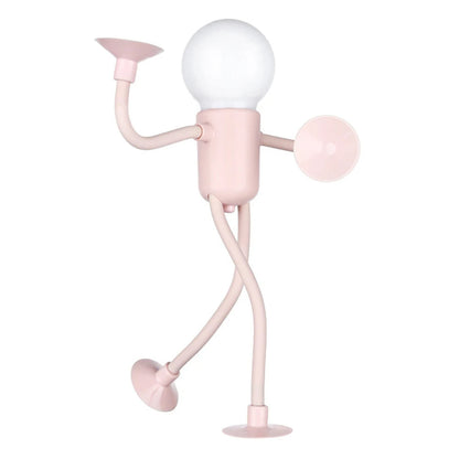 Skanto | Creative Bendable Cartoon Night Light with Suction Cup