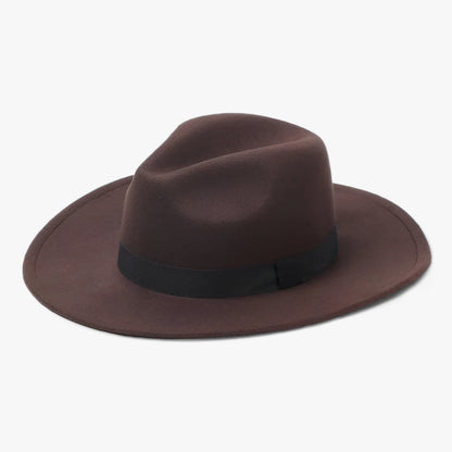 Skanto | Unisex Vintage Wool Fedora