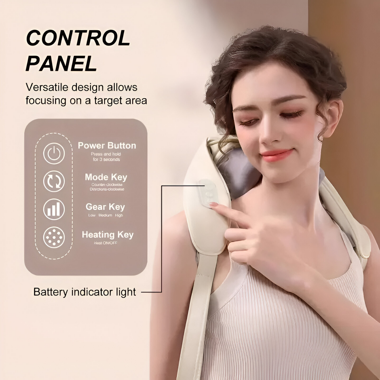 Skanto | Electric Shoulder and Neck Massager