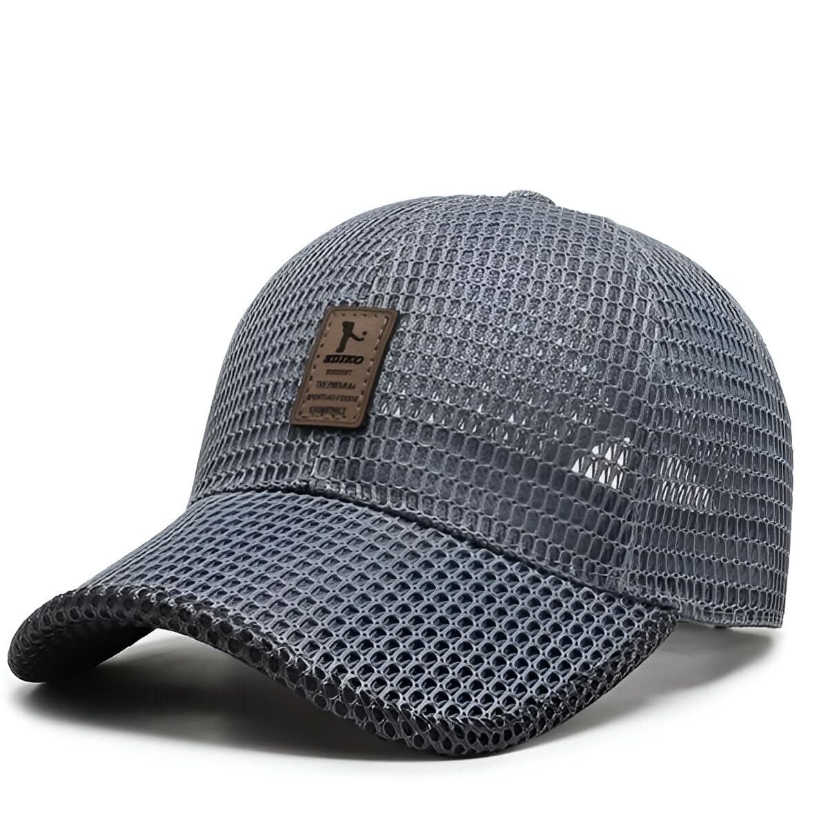 Breathable Mesh Sports Cap, Adjustable, Quick-Drying