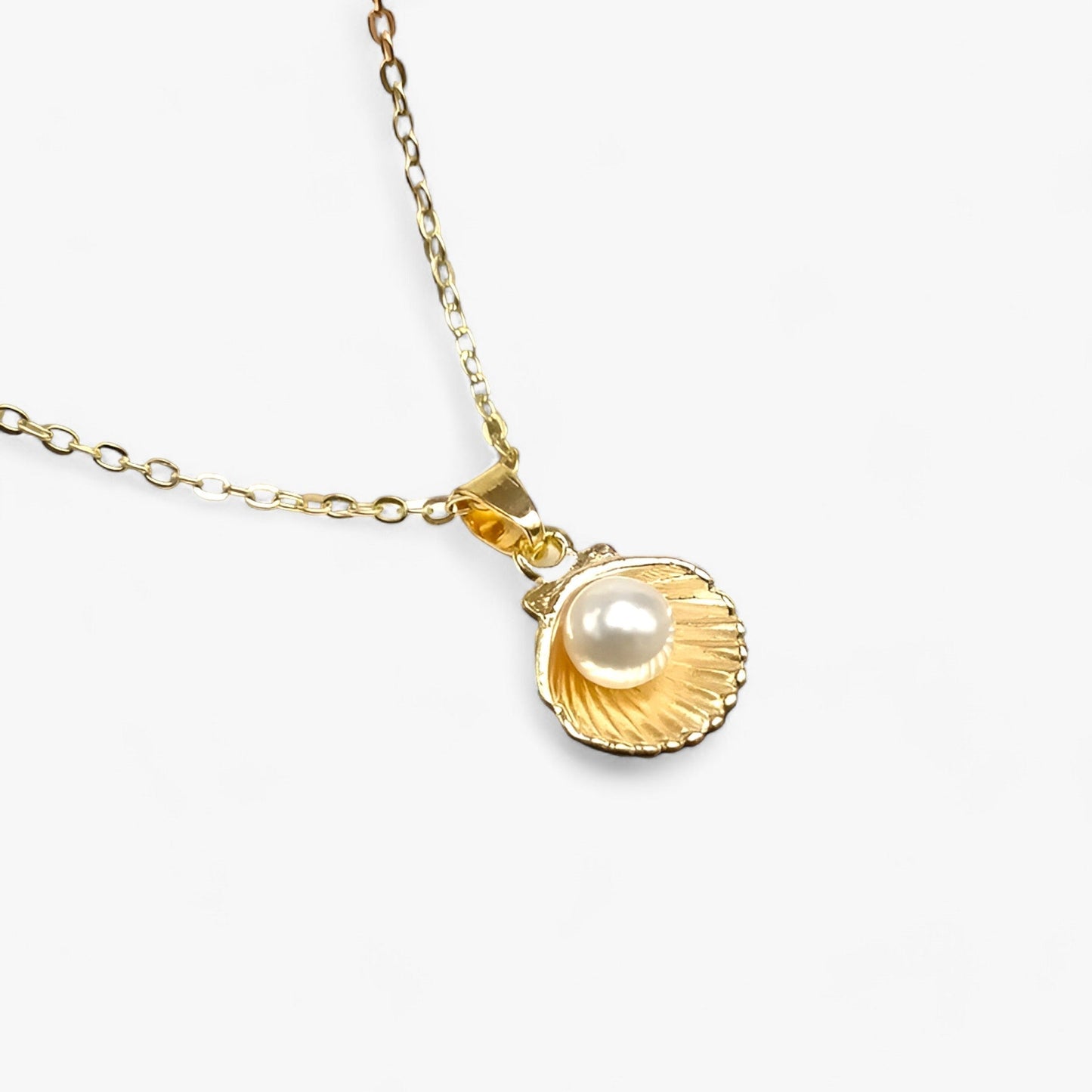 Skanto | Trendy Shell & Pearl Necklace - Maris