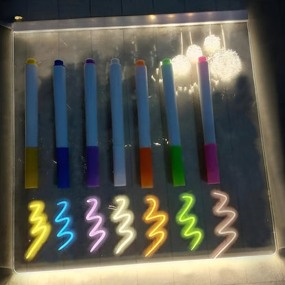 Skanto | LED Drawing Board with 7 Color Pens
