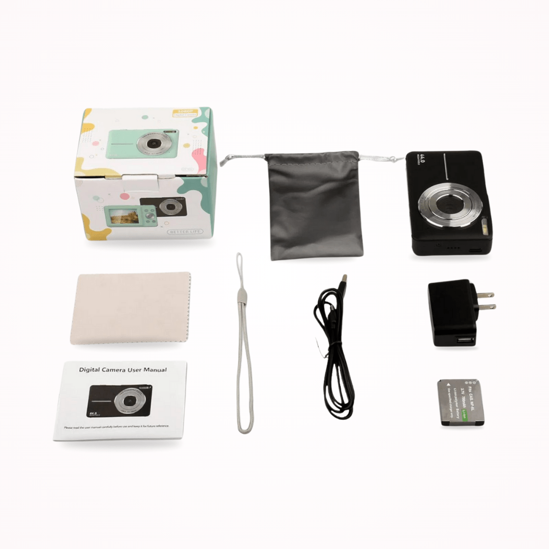 Skanto | Vintage Digital Camera | 1080p Video & HD Photos | Compact Design