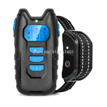 Dogreat Electric Dog Training Collar Shock Pet Remote Control Waterproof Rechargeable For All Sizes Vibration Bark Stop Collars