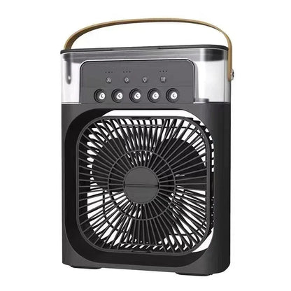 Planet Gates Portable Humidifier Fan AIr Conditioner Household Small Air Cooler Hydrocooling Portable Air Adjustment For Office 3 Speed Fan