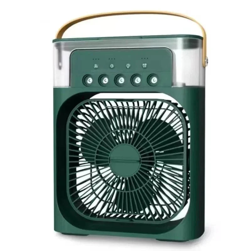 Portable Humidifier Fan Air Conditioner Household Small Air Cooler Hydro Cooling Portable Air Conditioning for the Office 3-Speed Fan | Karnz