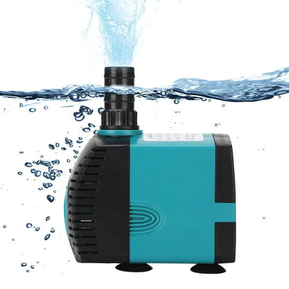 Ultra-Quiet 3-60W Underwater Water Fountain Pump Filter Fish Pond Aquarium Water Pump Tank Fountain EU US 220V-240V | Karnz