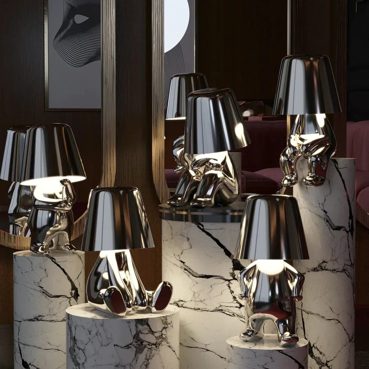 BowLift | Playful Dimmable Table Lamp - LumoPals