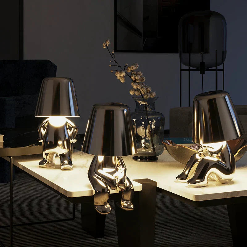 BowLift | Playful Dimmable Table Lamp - LumoPals
