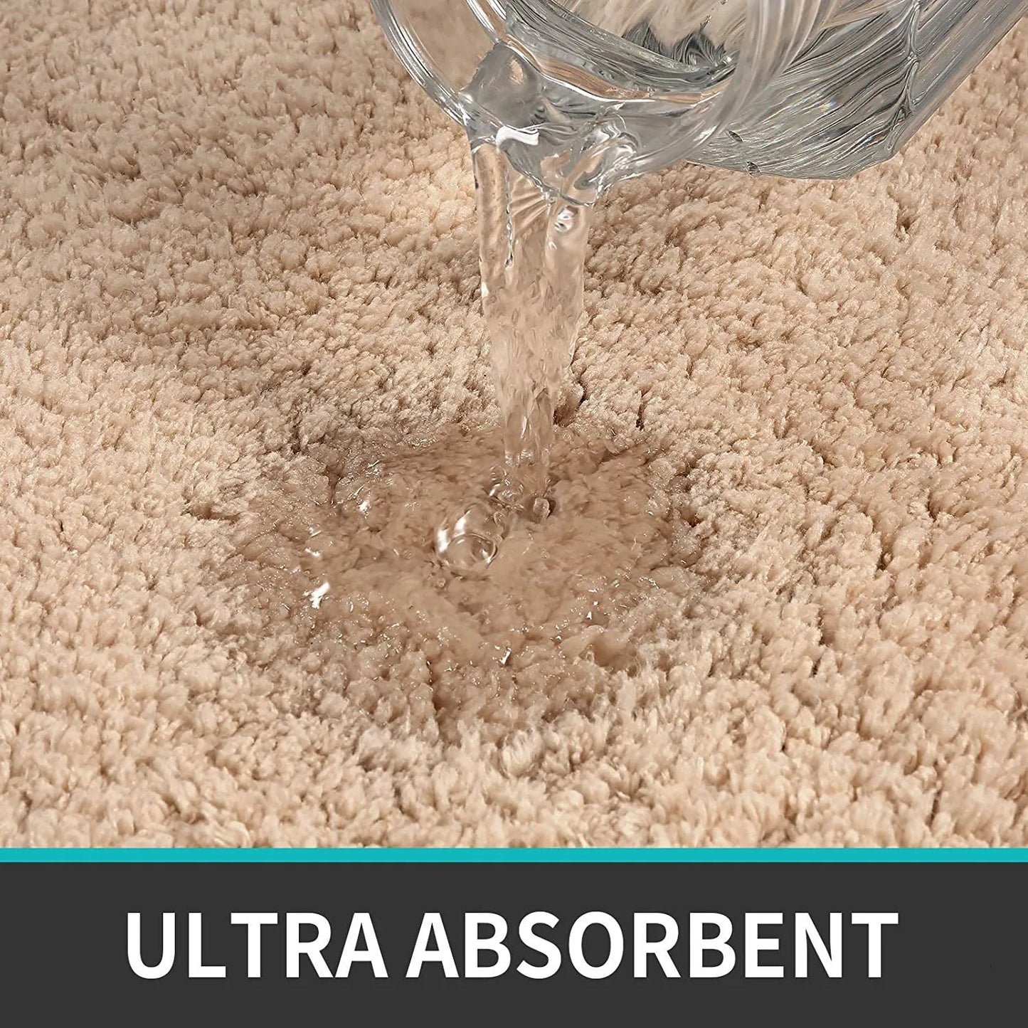 BowLift | Bath Mat Plush Soft Non Slip Rug