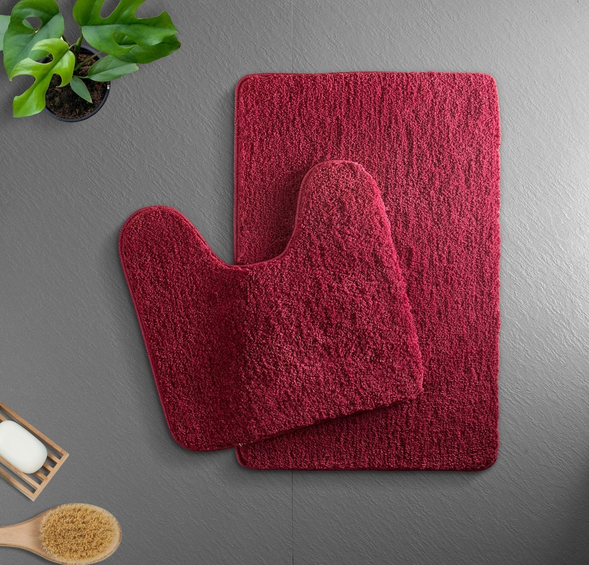 BowLift | VeluSoft Plush Microfiber Bath Mat | Quick-Absorbing, Non-Slip Bathroom Rug for Comfort and Safety