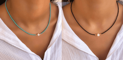 Skanto | Pearl Necklace Chain - Timeless Jewelry for Any Occasion