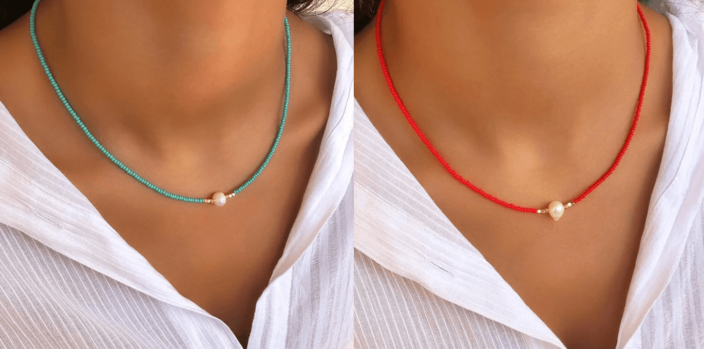 Skanto | Pearl Necklace Chain - Timeless Jewelry for Any Occasion