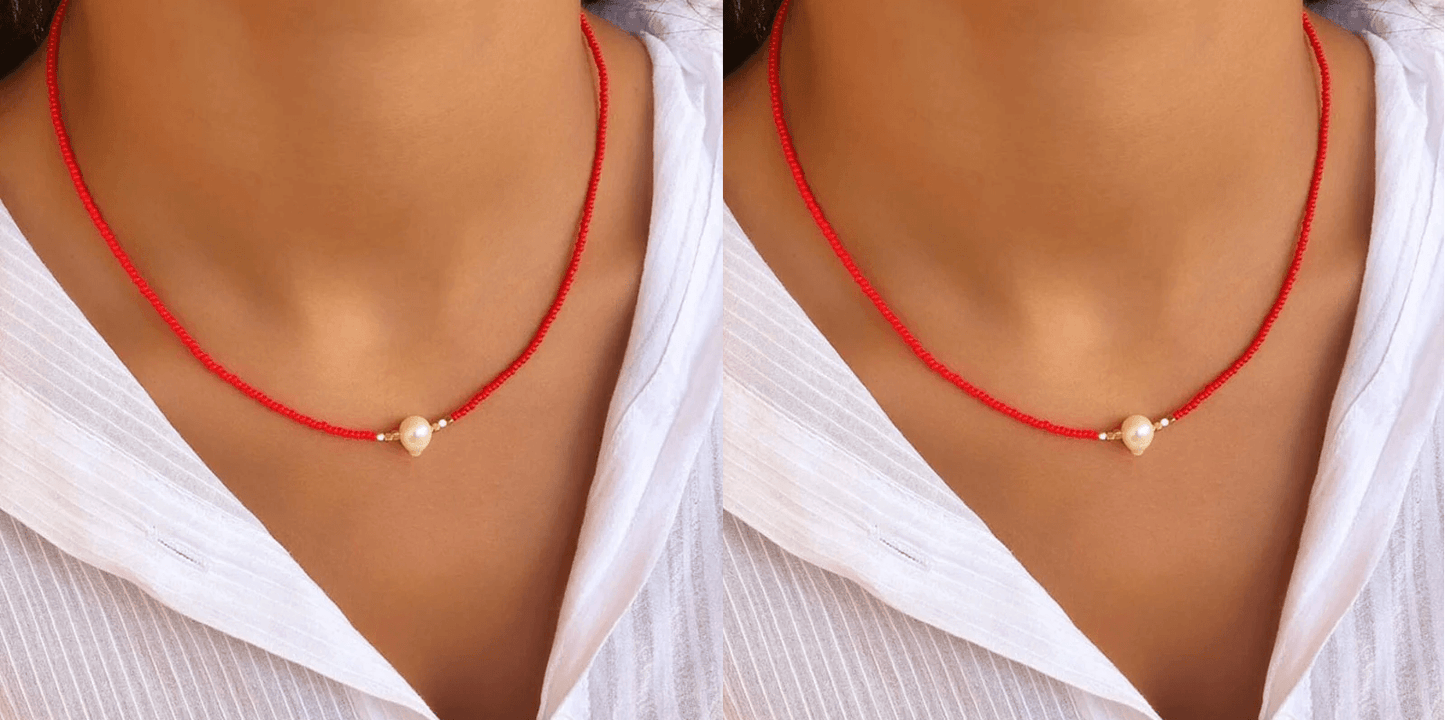 Skanto | Pearl Necklace Chain - Timeless Jewelry for Any Occasion