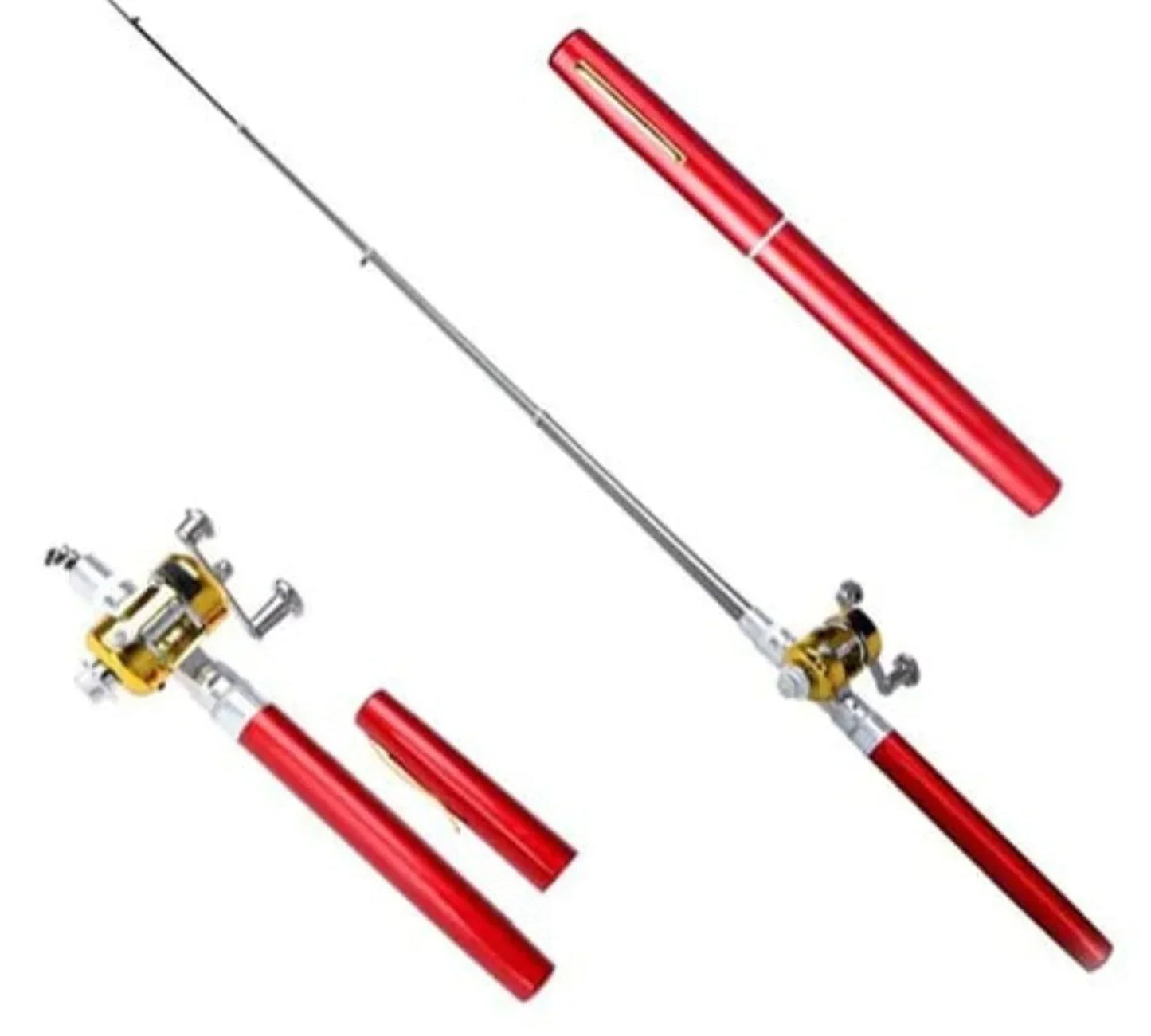 Skanto | Compact Fishing Set with Telescopic Rod – Portable Rod for On the Go