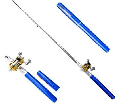 Skanto | Compact Fishing Set with Telescopic Rod – Portable Rod for On the Go