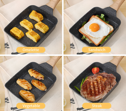 Skanto Tamagoyaki Omelet Pan with Non-Stick Coating