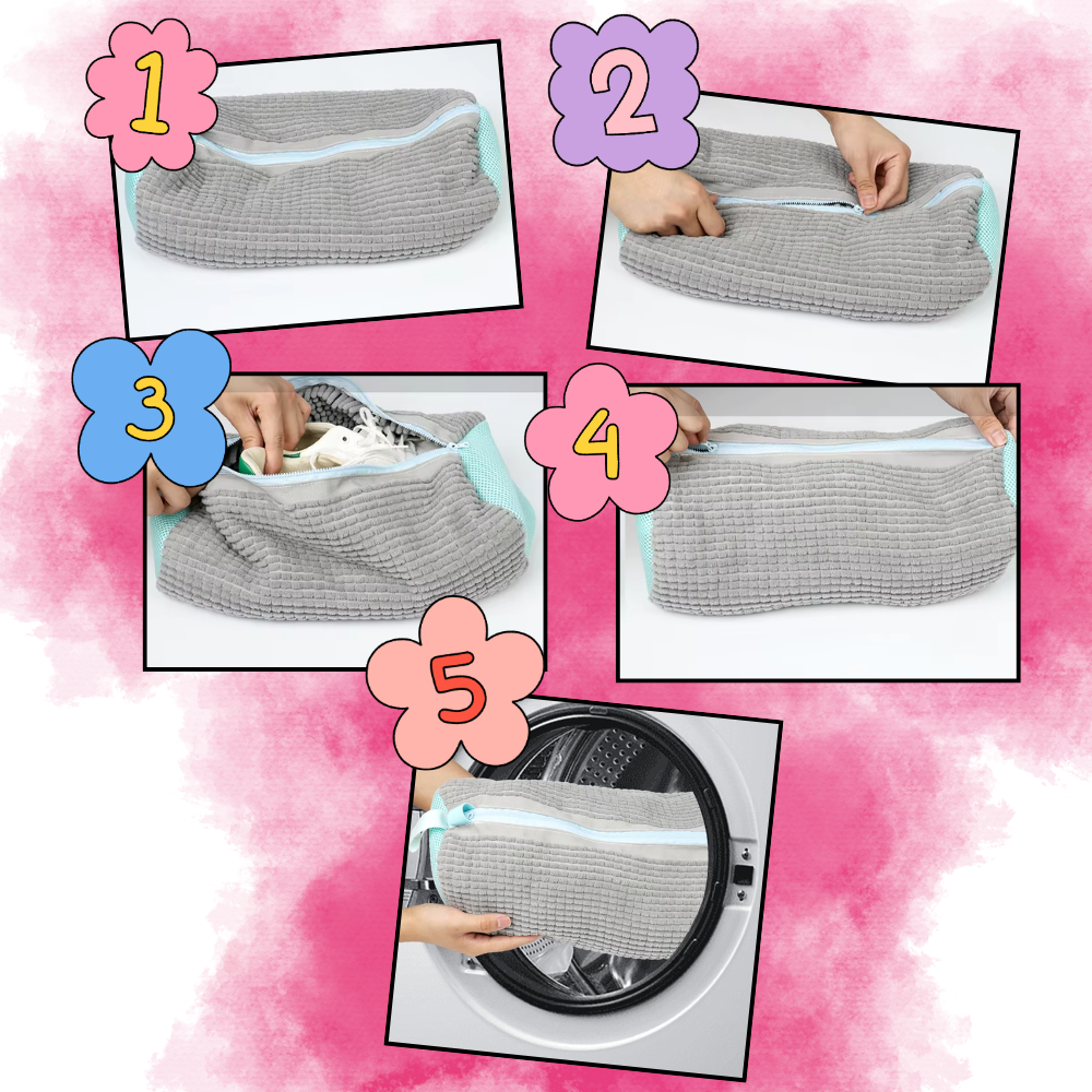 Polyester Shoe Washing Bag