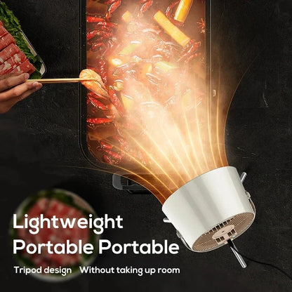 Portable Range Hood Kitchen Extractor Mini Suction Cooking Hood | Skanto