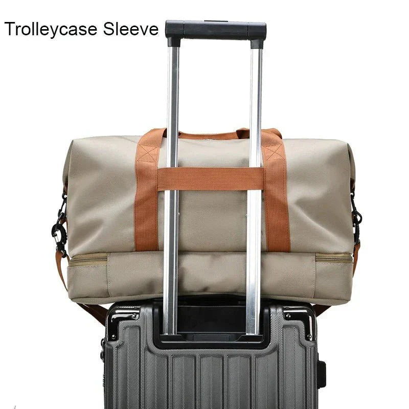 BowLift | FITVOY DUFFEL – Lightweight Gym & Travel Bag with Shoe Compartment and Wet-Dry Separation