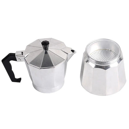 Portable Home Moka Pot Aluminum with Powder Percolator | Bowlift