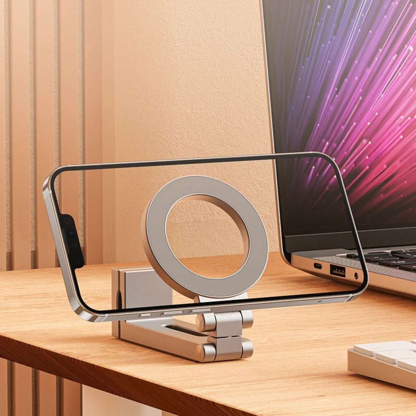 BowLift | Phone Holder Stand with Magnetic Aluminium Base