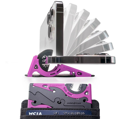 Portable phone stand for perfect photos - SnapFold