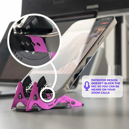 Portable phone stand for perfect photos - SnapFold