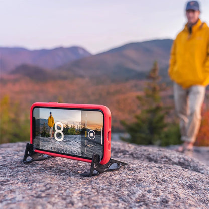 Portable phone stand for perfect photos - SnapFold