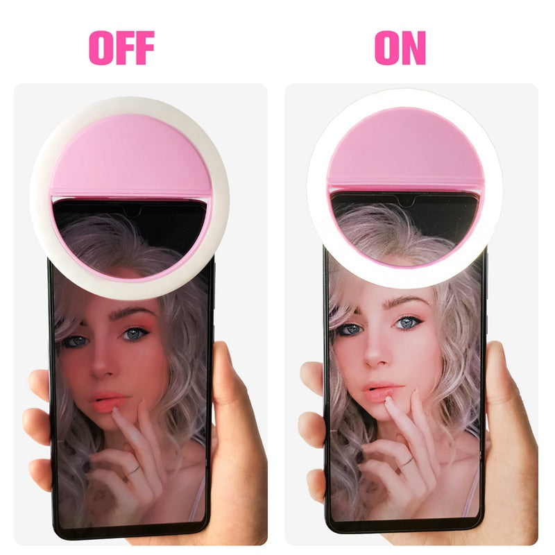 BowLift | Portable Selfie Ring Light - GlowSnap