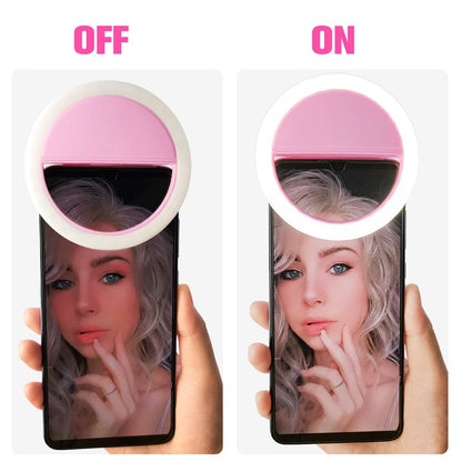 BowLift | Portable Selfie Ring Light - GlowSnap