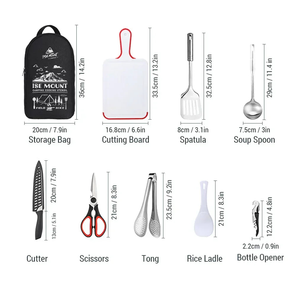 Skanto | Portable Stainless Steel Outdoor Kitchen Set - CampMate