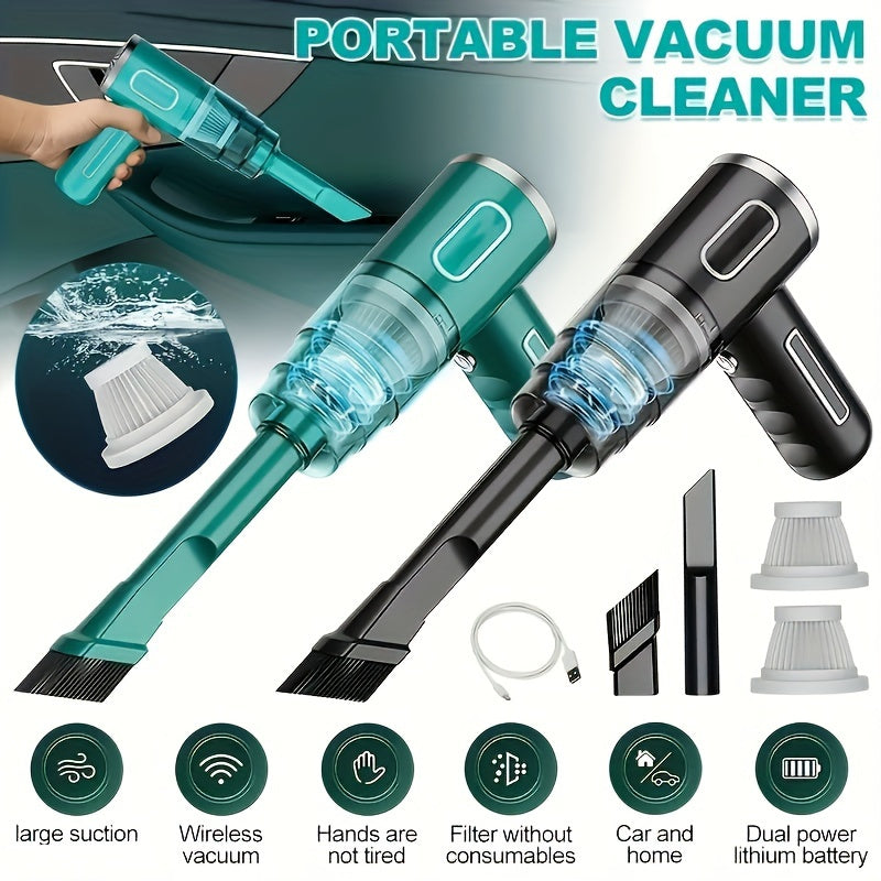 Skanto | Skanto Handheld Vacuum Cleaner - Lightweight Rechargeable Cordless