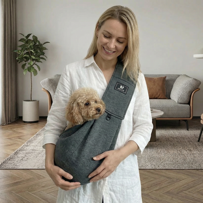 Portable Dog Shoulder Backpack – Breathable, Water-Resistant & Secure Kalsten