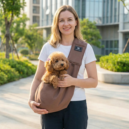 Portable Dog Backpack – Breathable, Waterproof, and Secure Pet Carrier
