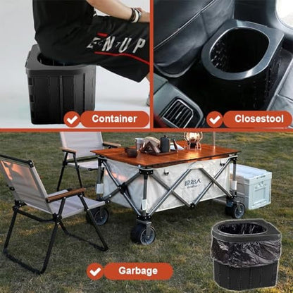 BowLift | Heavy-Duty Foldable Portable Toilet