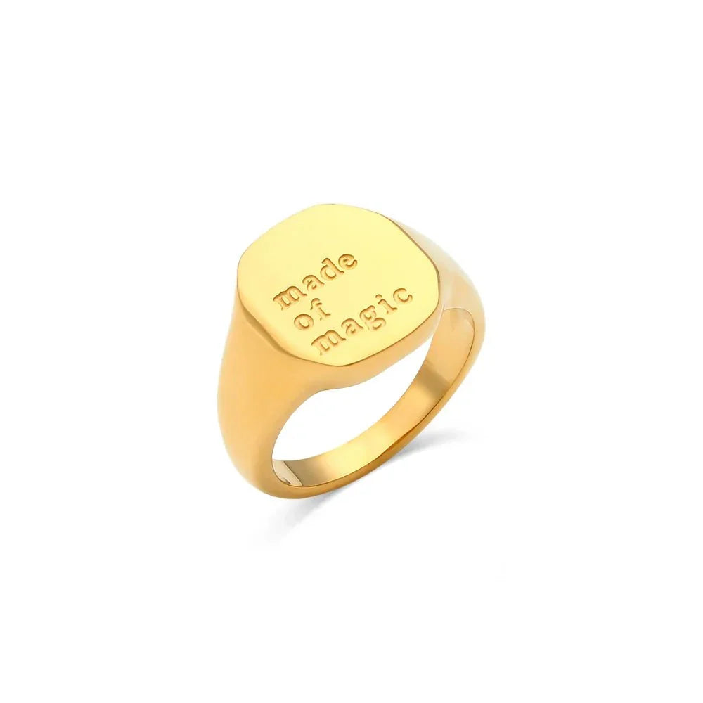 BowLift | Positive Affirmation Engraved Rings