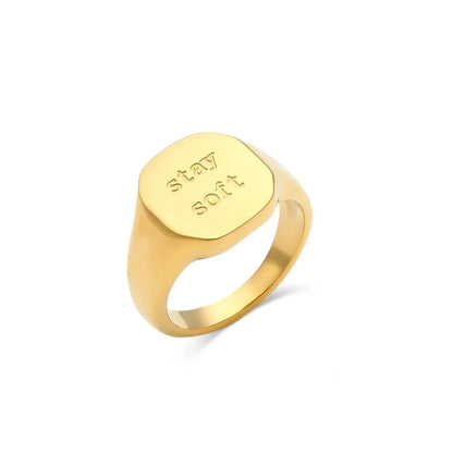 BowLift | Positive Affirmation Engraved Rings