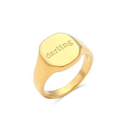 BowLift | Positive Affirmation Engraved Rings