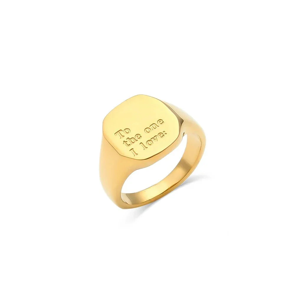 BowLift | Positive Affirmation Engraved Rings