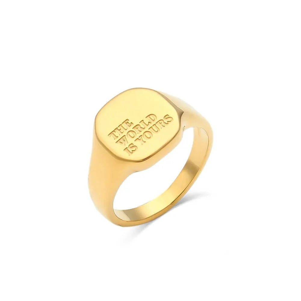 BowLift | Positive Affirmation Engraved Rings