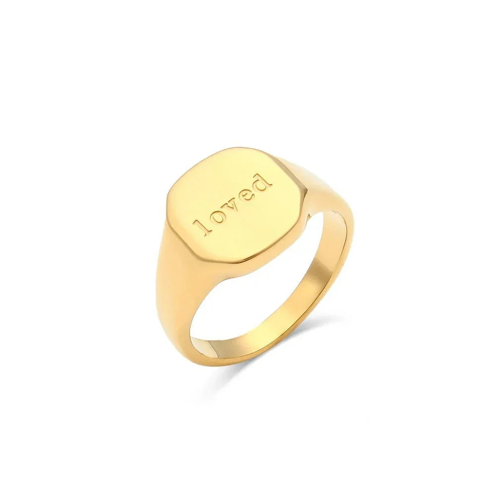 BowLift | Positive Affirmation Engraved Rings