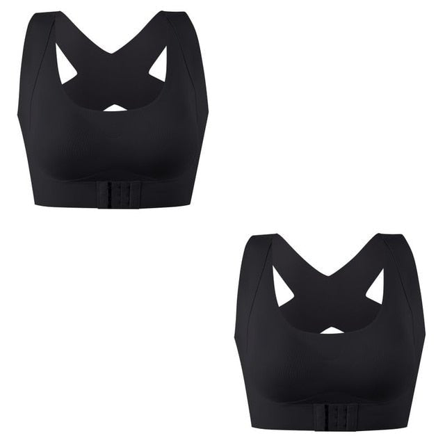 Posture-correcting bra