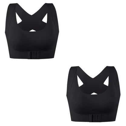 Posture-correcting bra