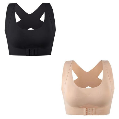 Posture-correcting bra