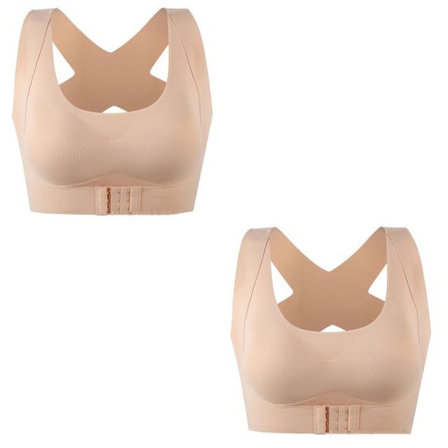Posture-correcting bra