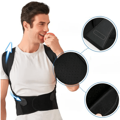 BowLift | PostureFlex – Adjustable Posture Corrector for Back & Shoulders