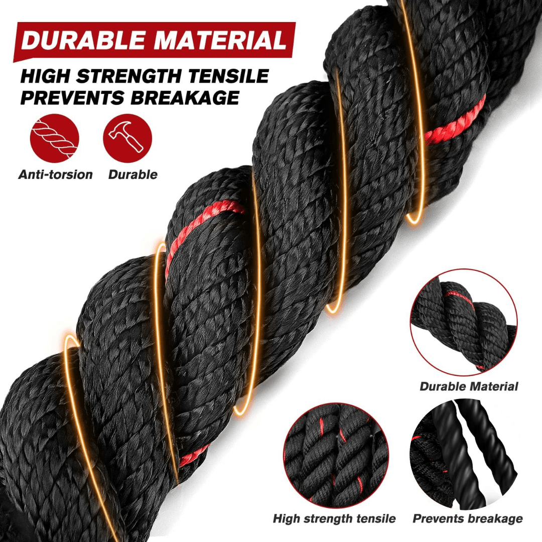 BowLift | PowerJump – Adjustable Weighted Jump Rope for Strength, Cardio, and Endurance Training