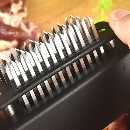 BowLift | Meat Tenderizer with 48 Stainless Steel Blades – Easy & Safe Use